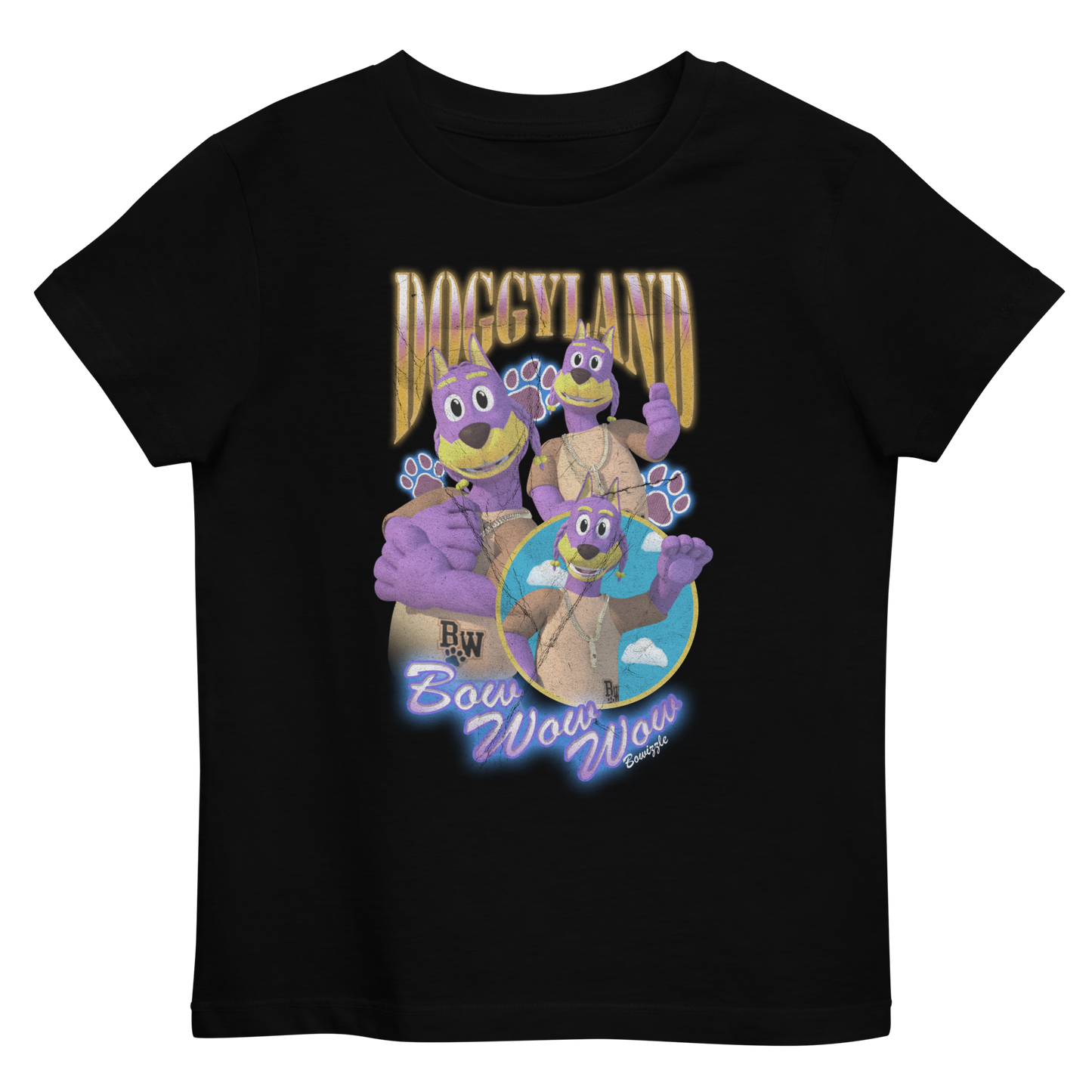 Kids Bow Wizzle Vintage Tee