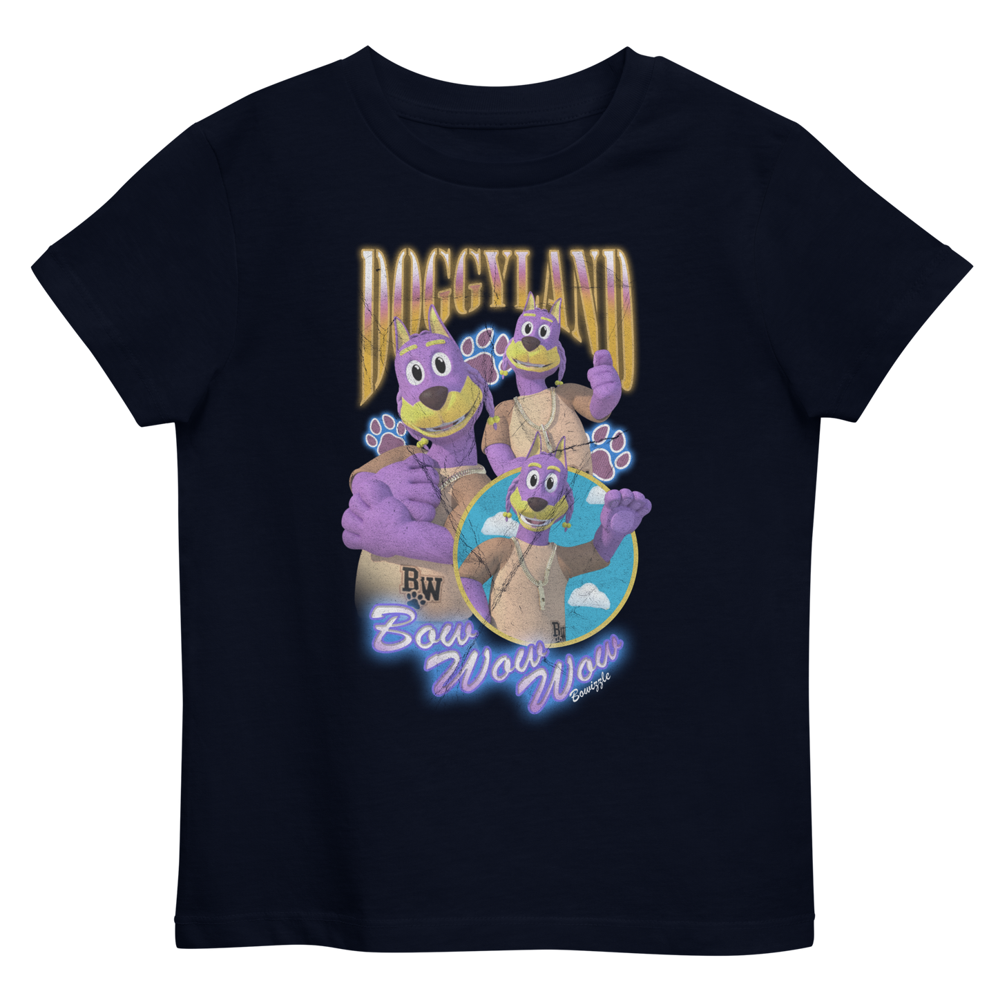 Kids Bow Wizzle Vintage Tee