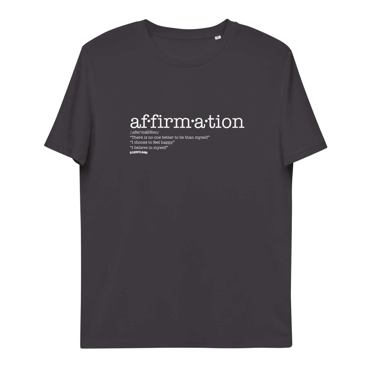 Adult Doggyland Affirmation Definition Shirt