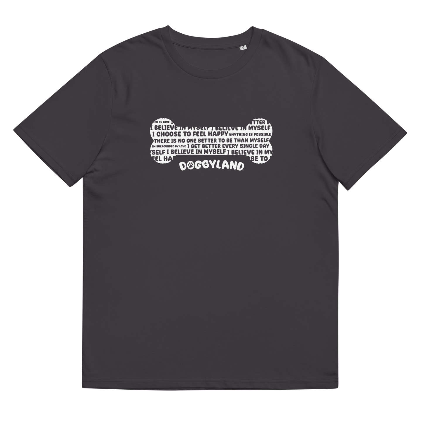 Adult Doggyland Affirmations Bone Shirt