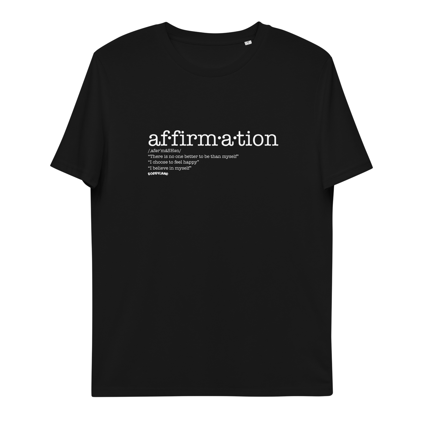 Adult Doggyland Affirmation Definition Shirt