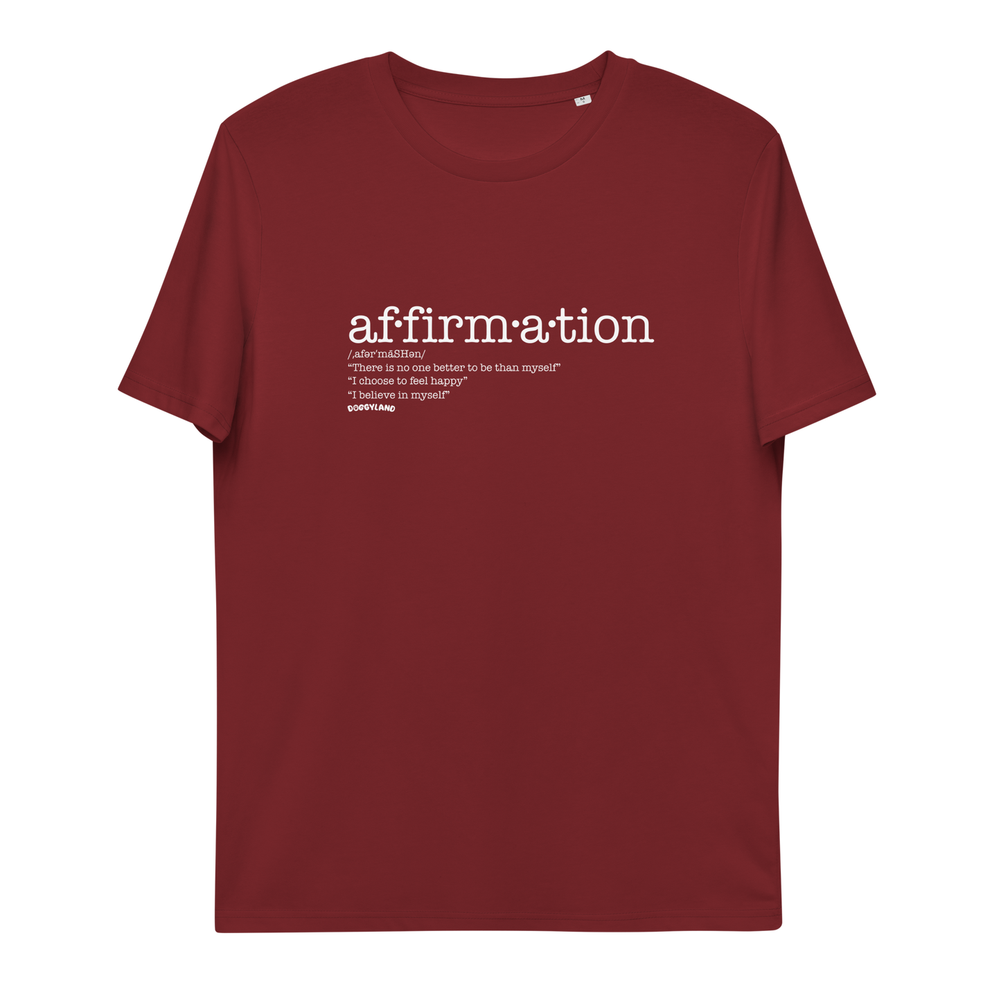 Adult Doggyland Affirmation Definition Shirt