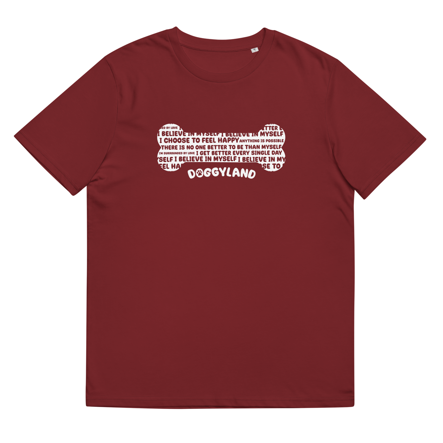 Adult Doggyland Affirmations Bone Shirt
