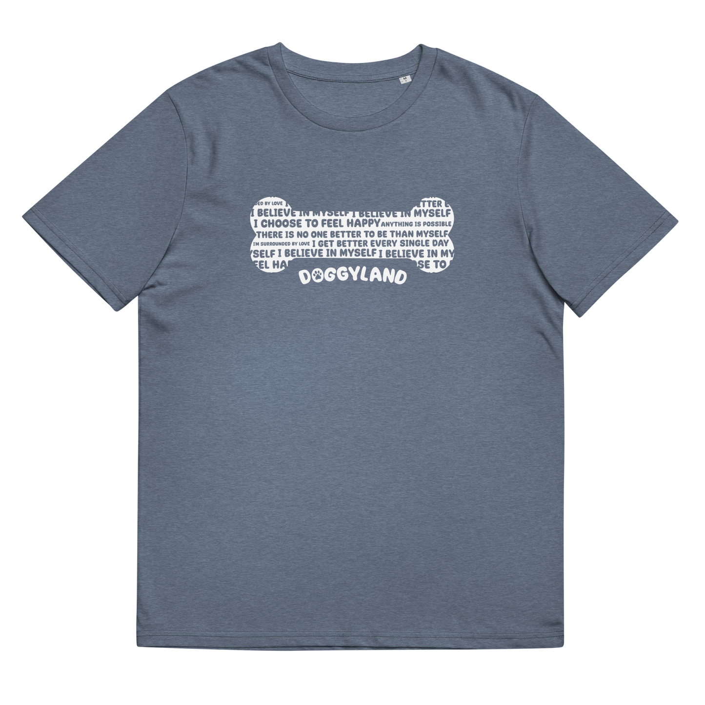 Adult Doggyland Affirmations Bone Shirt