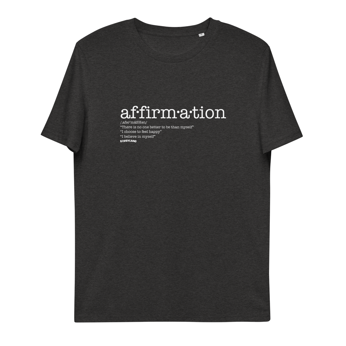 Adult Doggyland Affirmation Definition Shirt