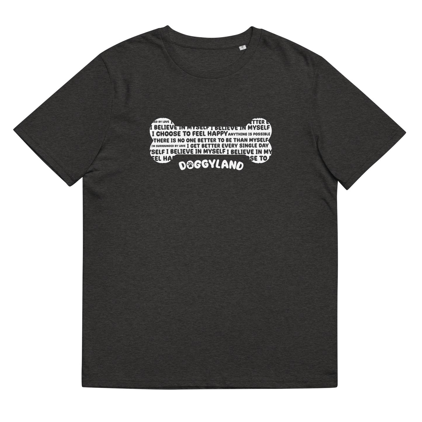 Adult Doggyland Affirmations Bone Shirt