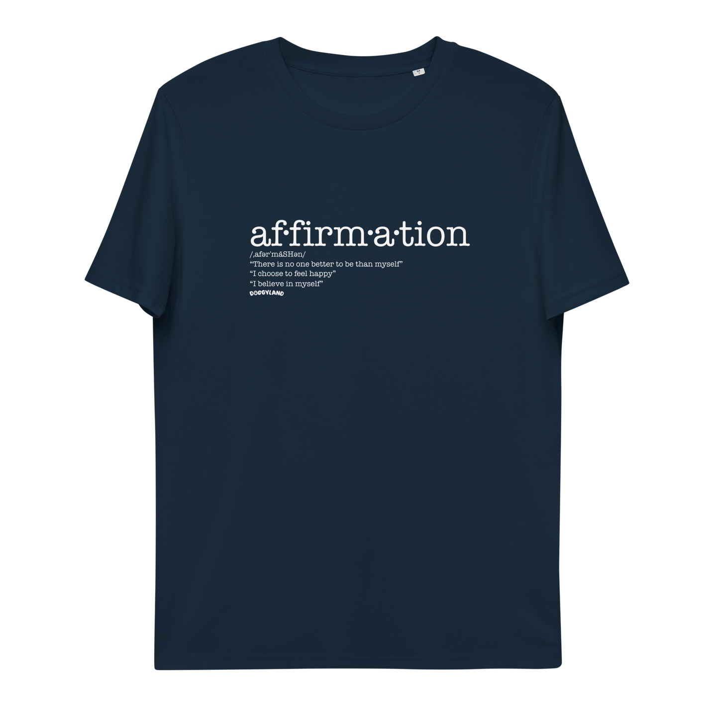 Adult Doggyland Affirmation Definition Shirt