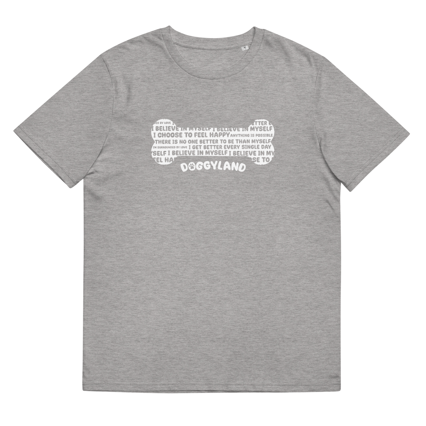 Adult Doggyland Affirmations Bone Shirt