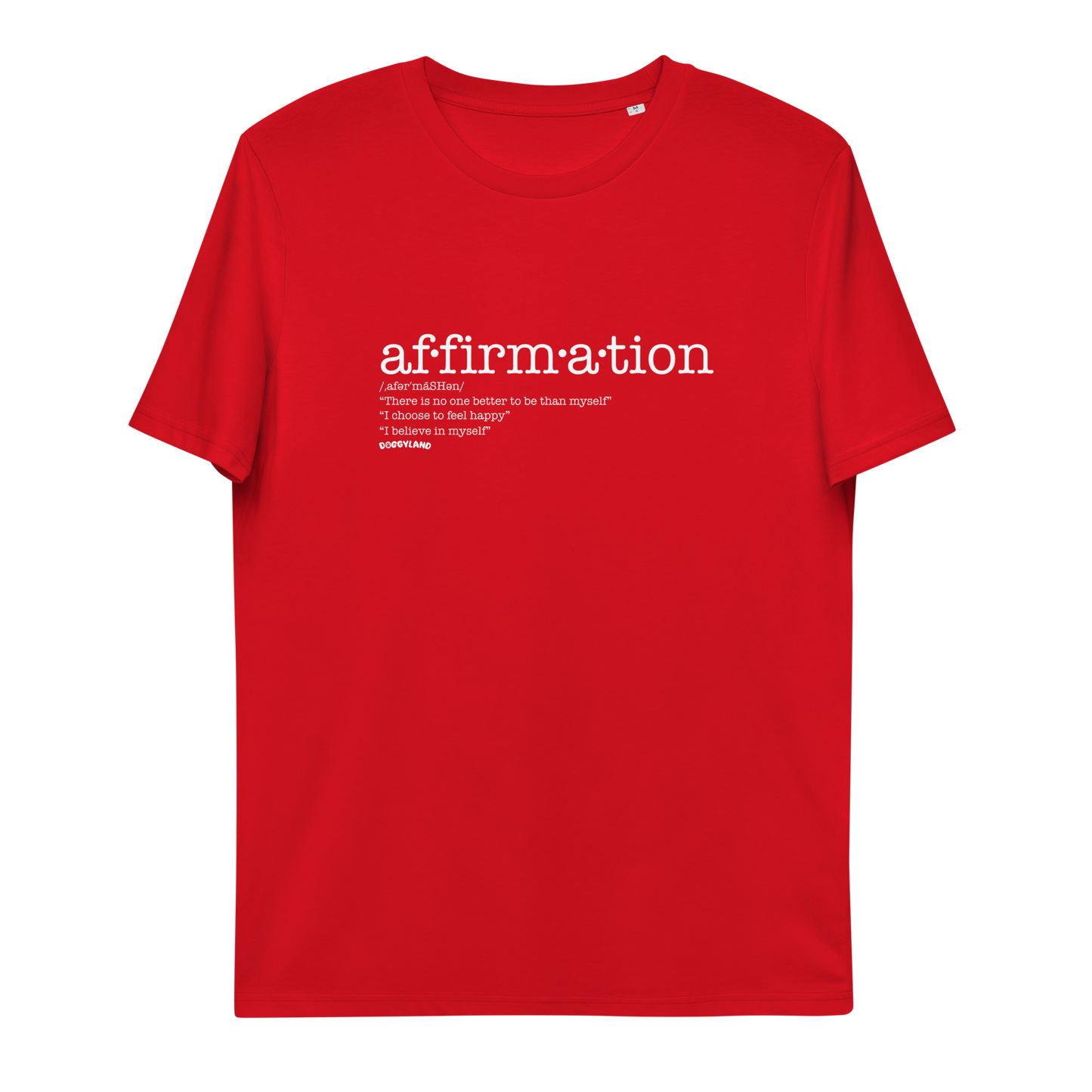 Adult Doggyland Affirmation Definition Shirt