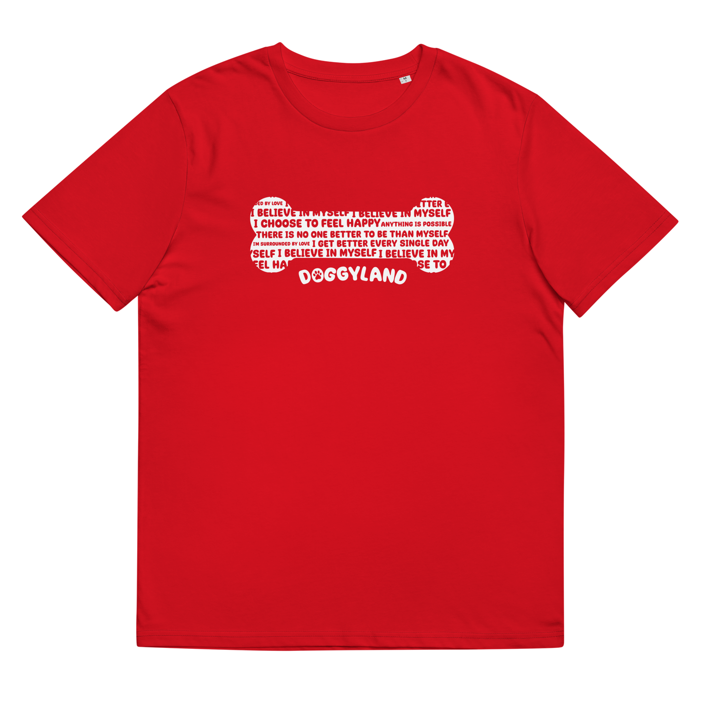 Adult Doggyland Affirmations Bone Shirt