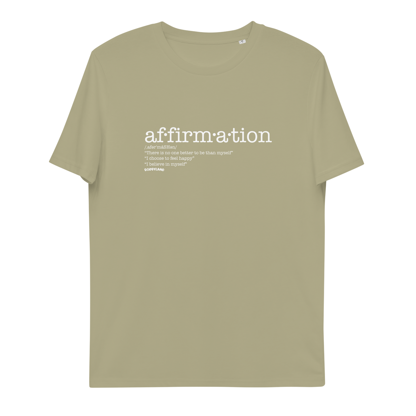 Adult Doggyland Affirmation Definition Shirt