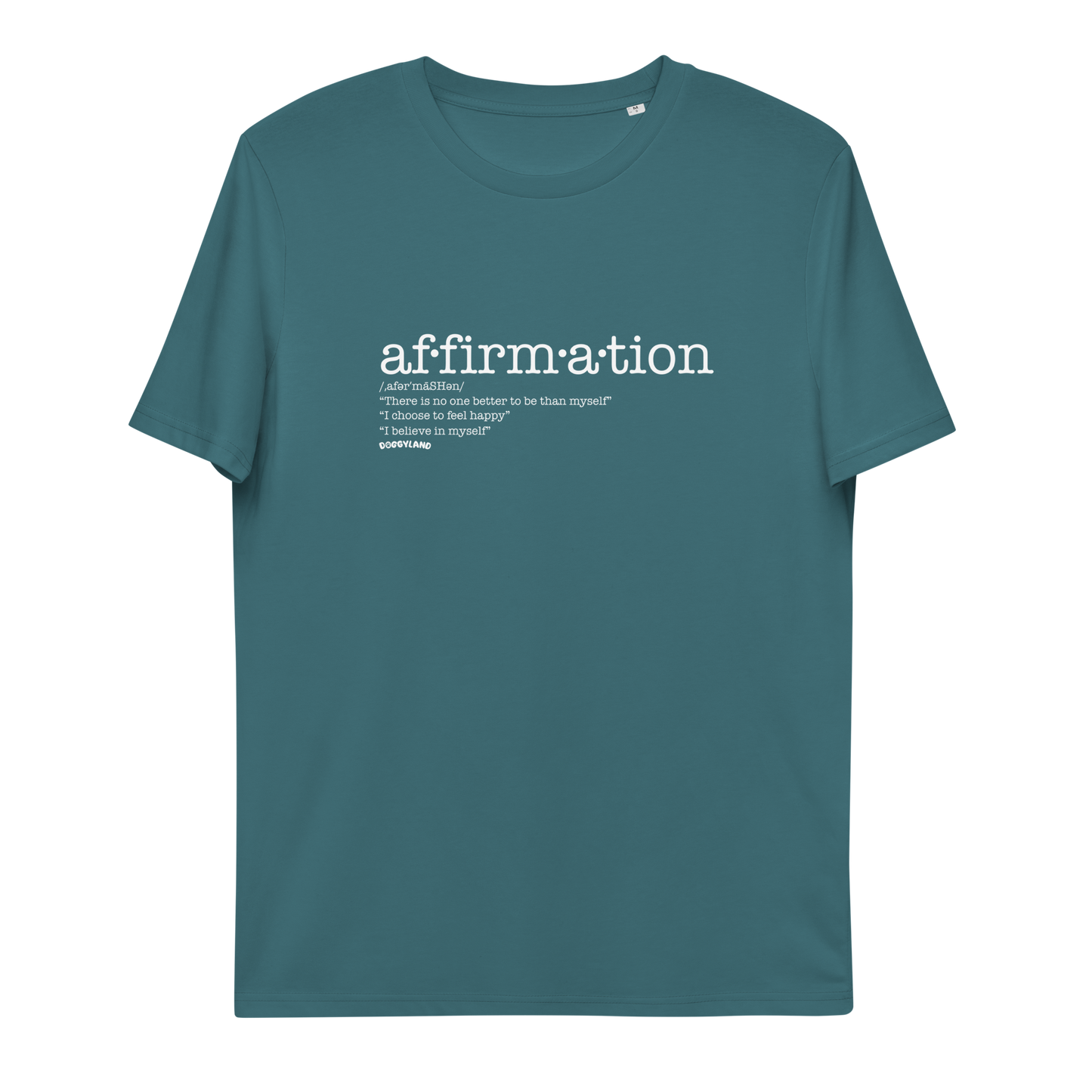Adult Doggyland Affirmation Definition Shirt