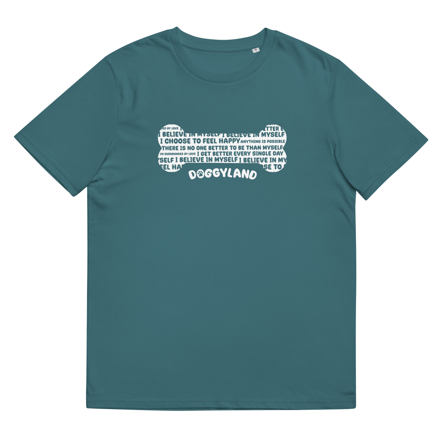Adult Doggyland Affirmations Bone Shirt