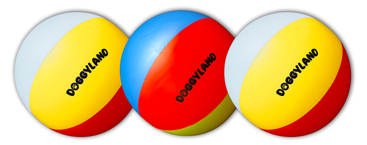 Doggyland Beach Balls (Pack of 3)