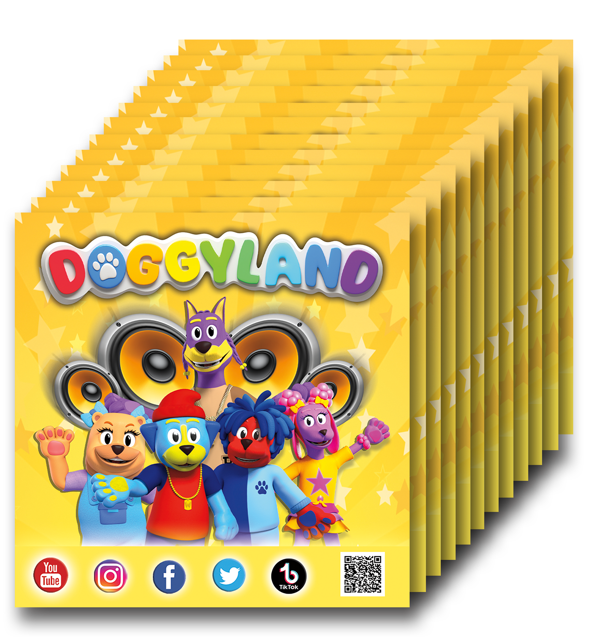 Doggyland Stickers (12 Pack)