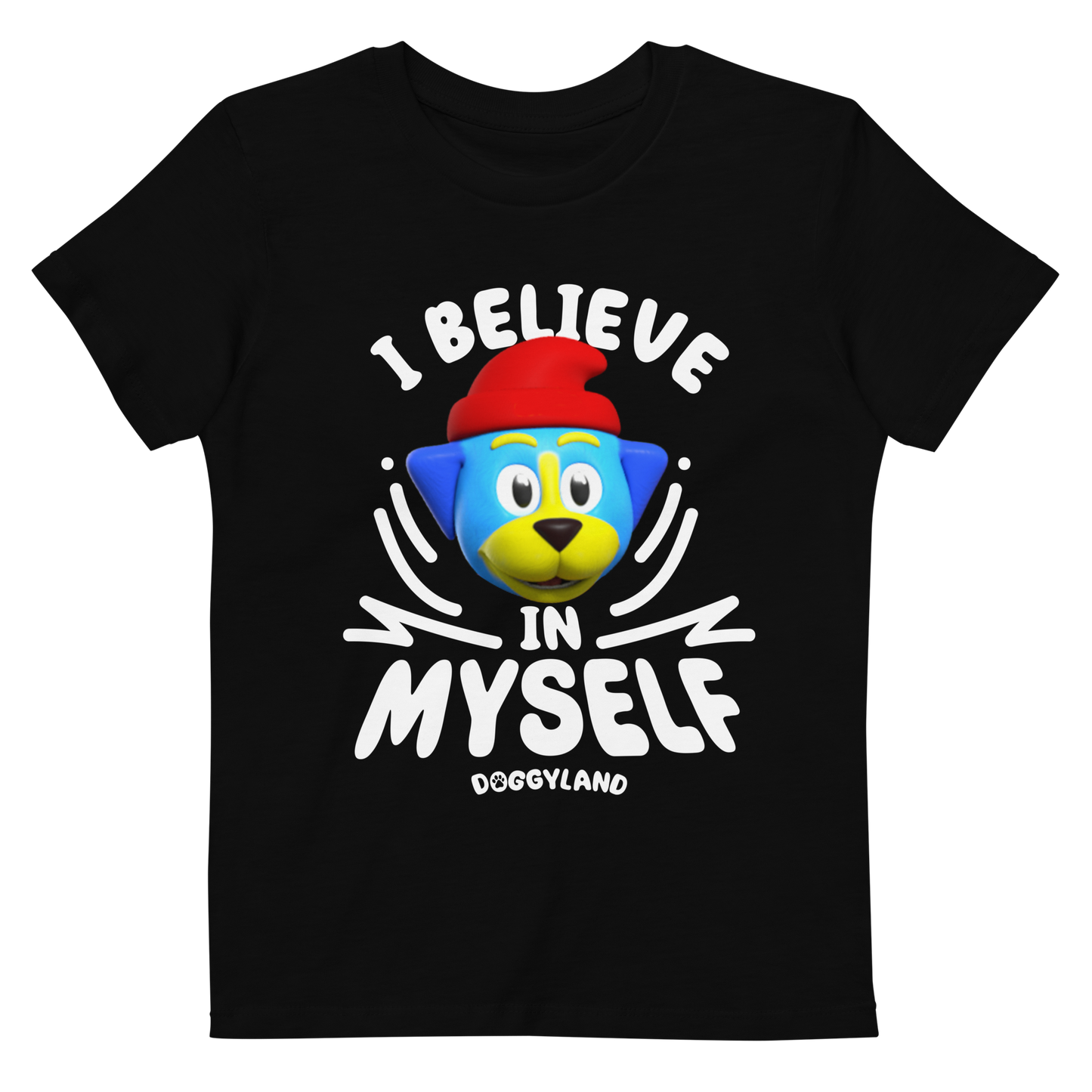 Kids Woofee "I Believe In Myself" Affirmation Shirt