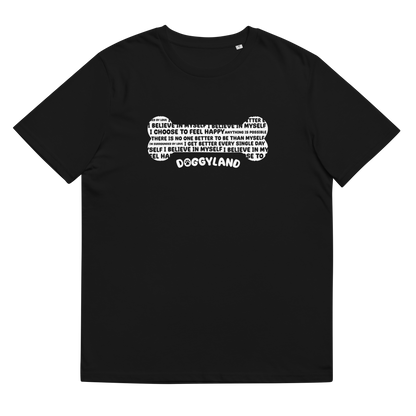 Adult Doggyland Affirmations Bone Shirt